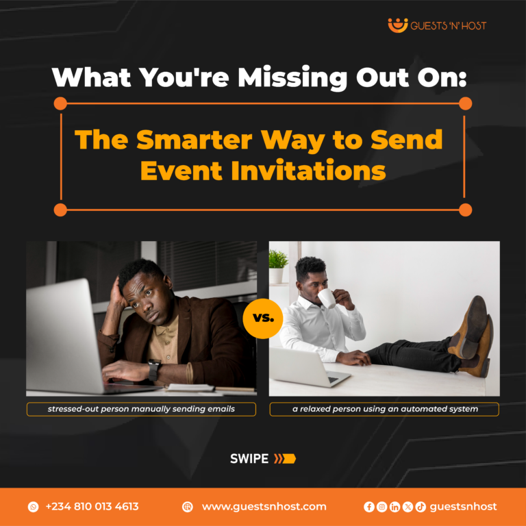 Better Event Planning with Guestsnhost digital Invite